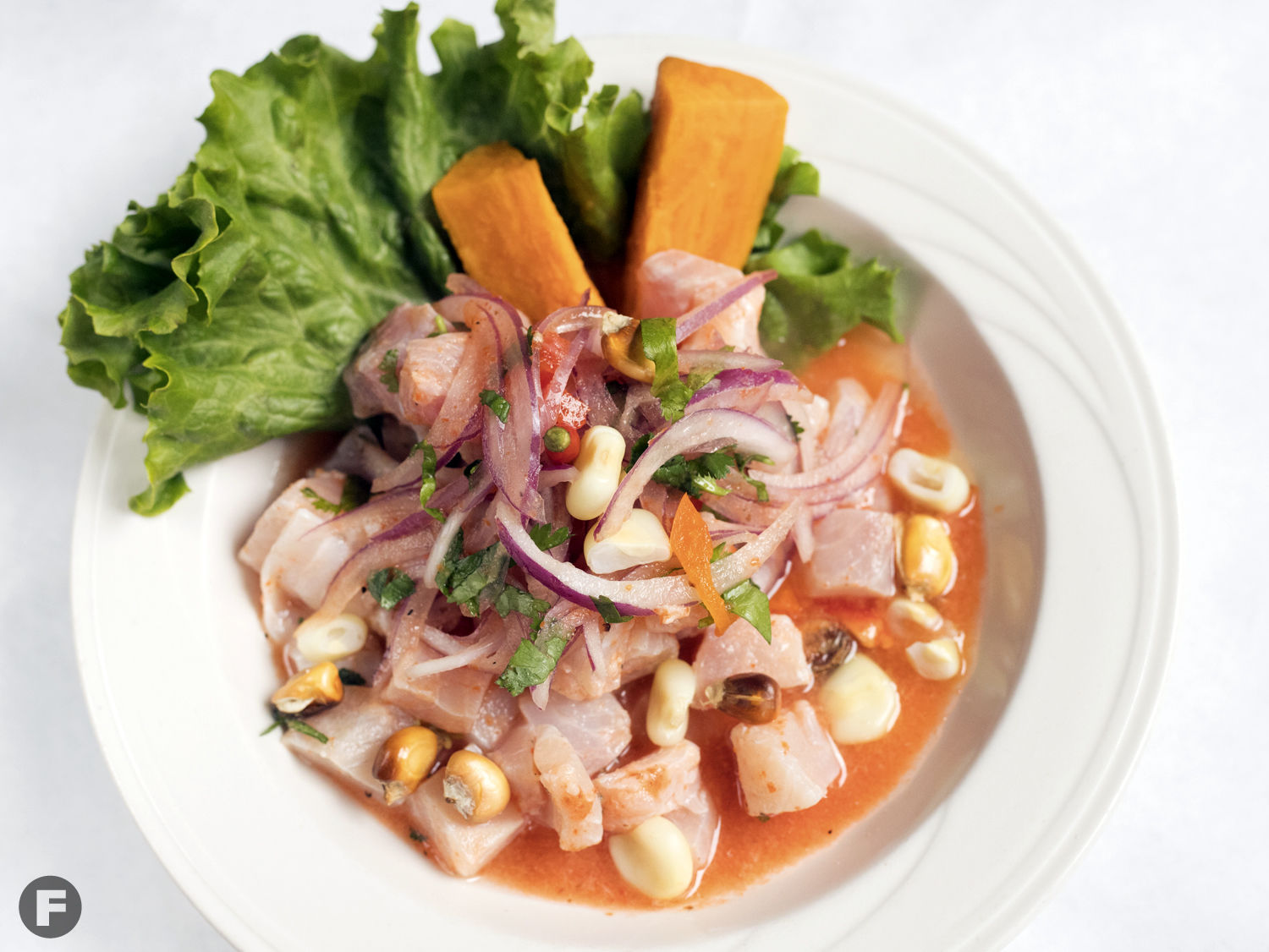 Ceviche at Cocina Latina